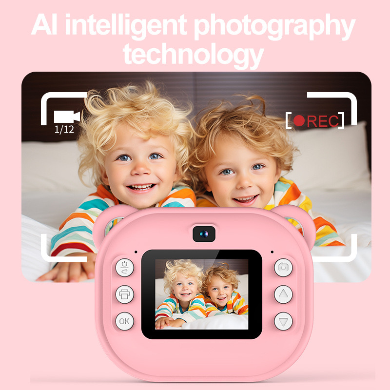 Children's Polaroid Mini Cartoon Digital Camera