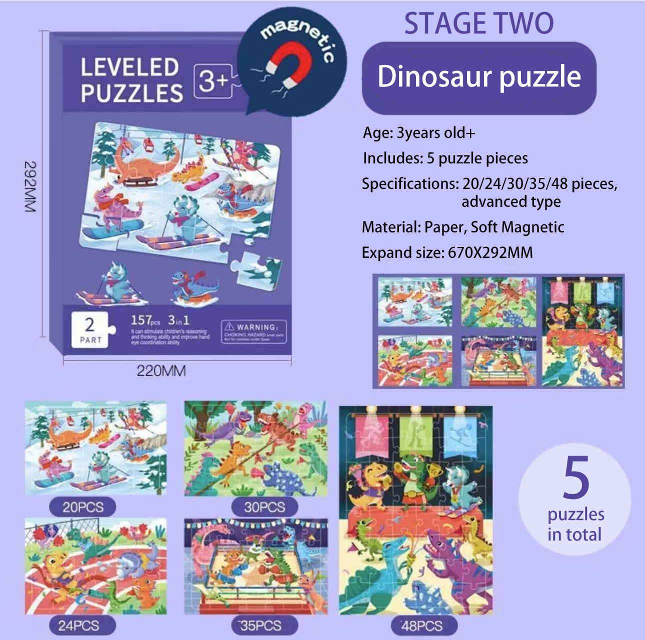 Collection of Intellectual and Fun Jigsaw Puzzles for Children