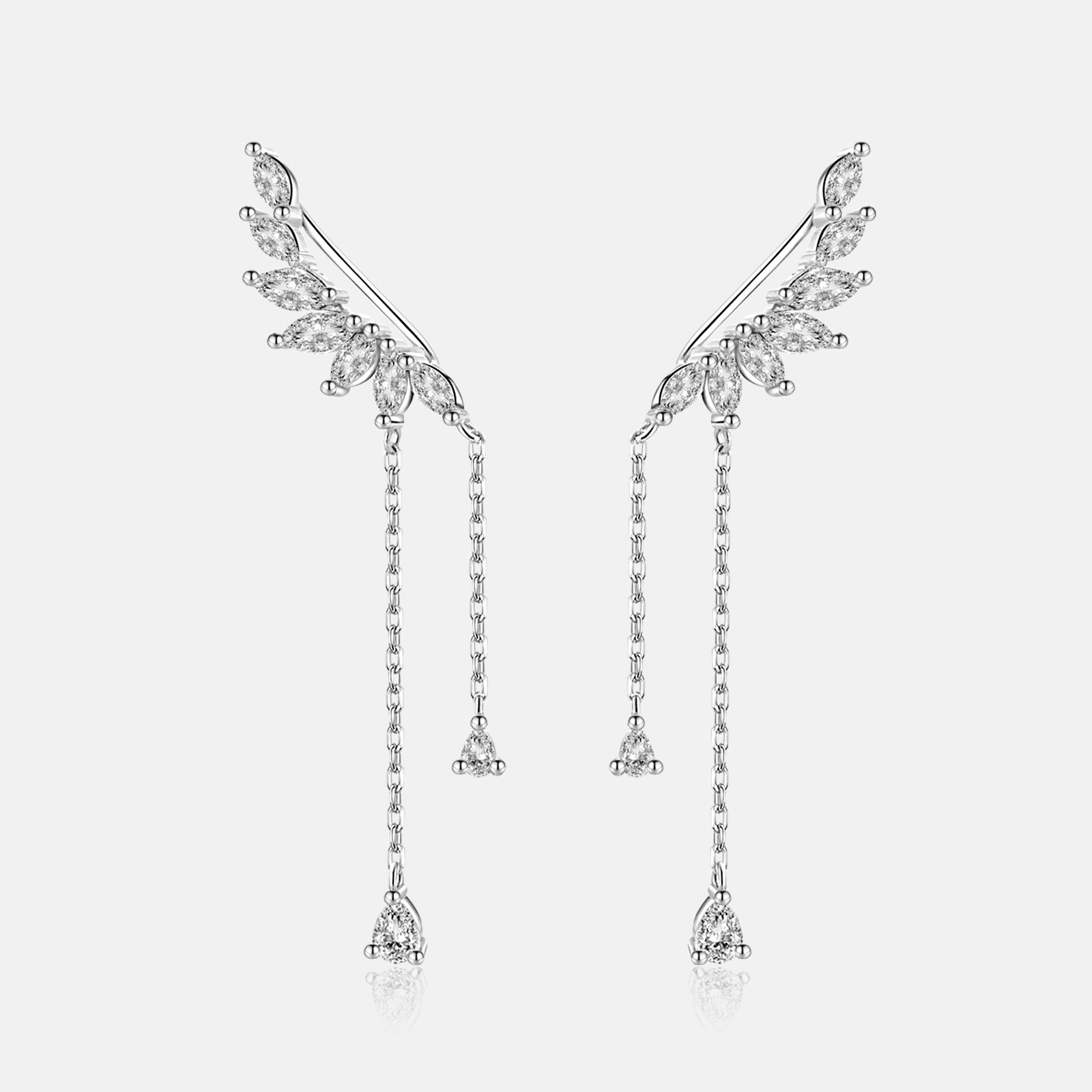 angel wings earrings AL24112330