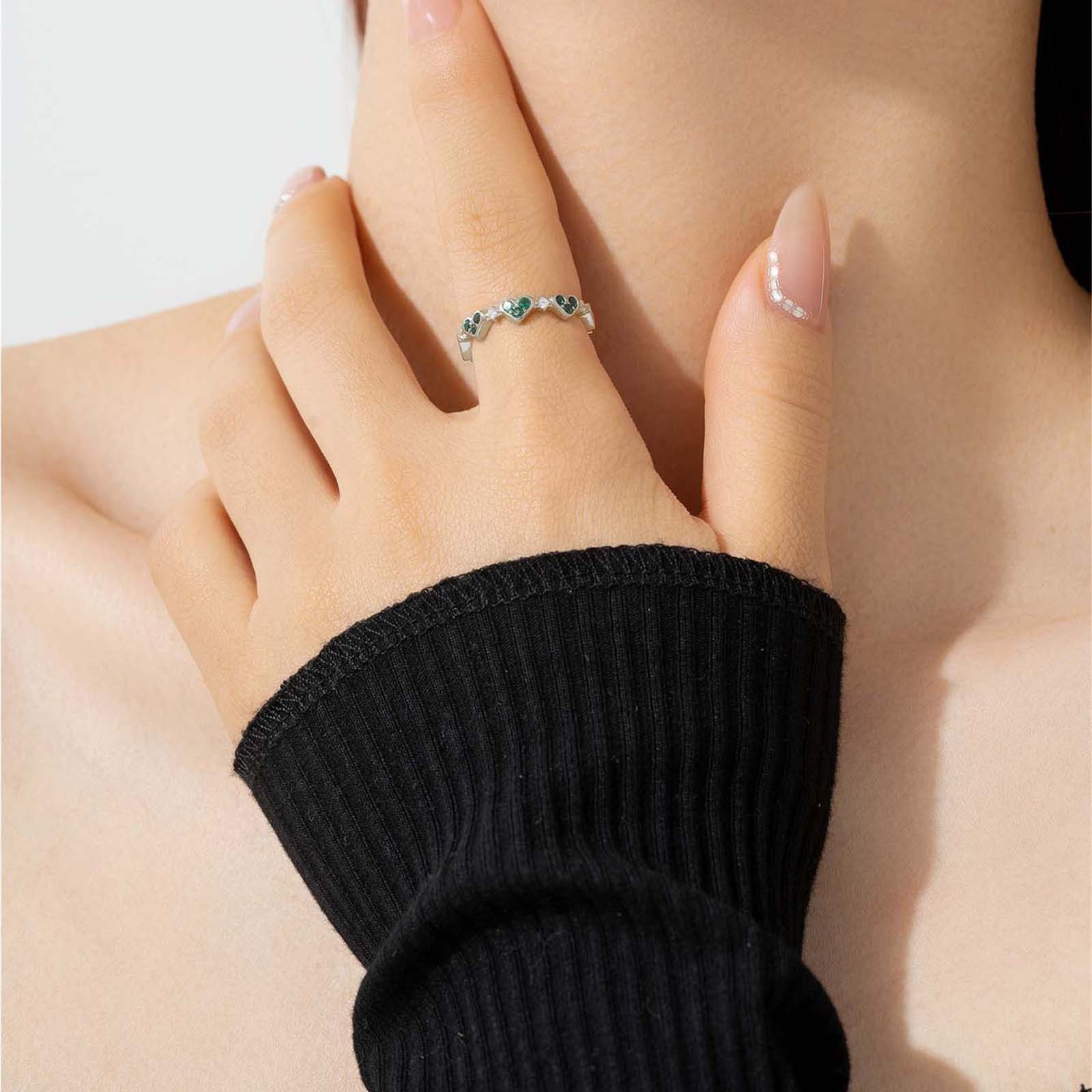 Heart Crown Ring AL24112339