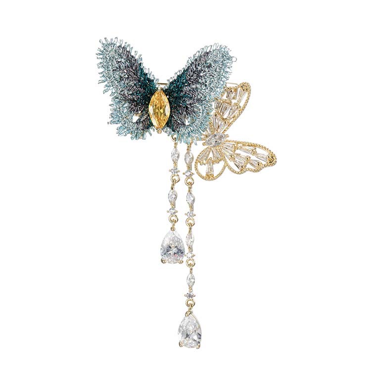 Forest Lace Butterfly Brooch