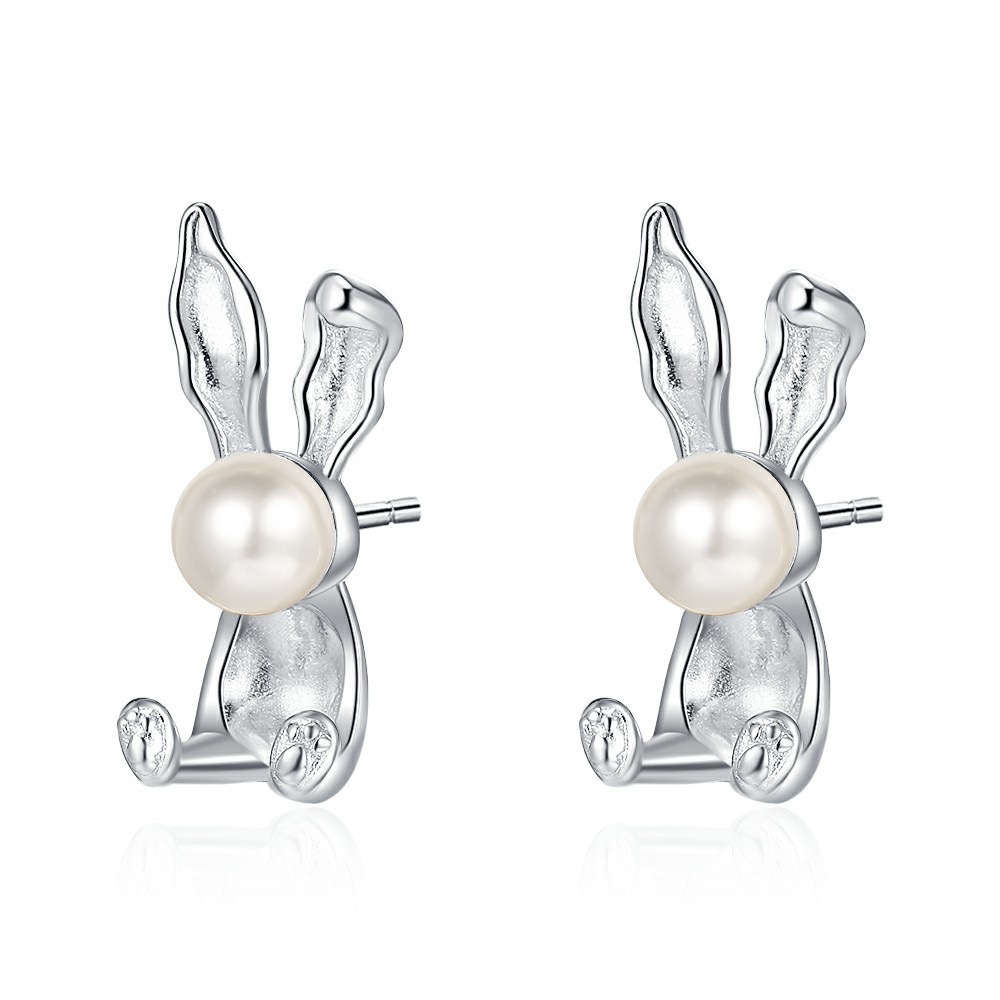 Naughty Long-eared Rabbit (platinum-plated)