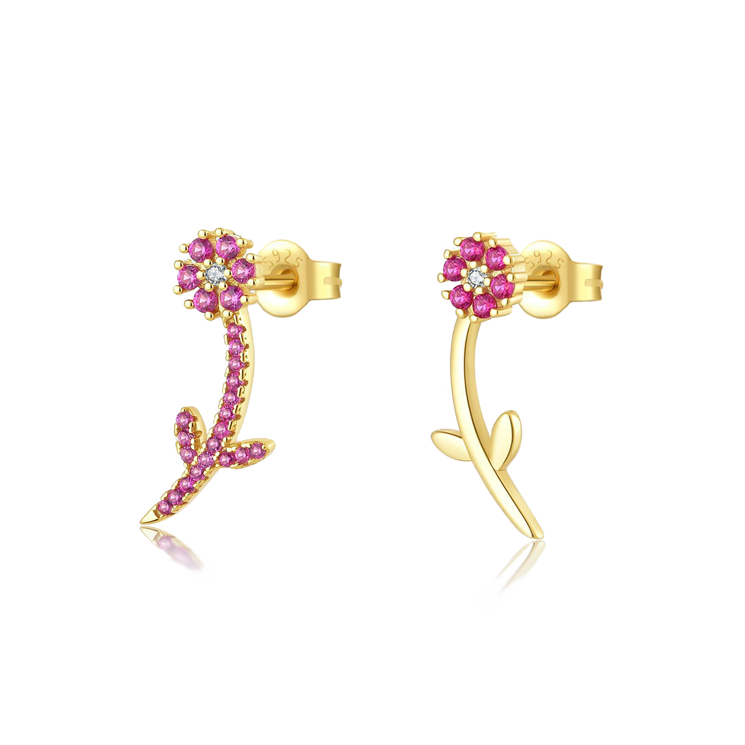 Fashion petal earrings